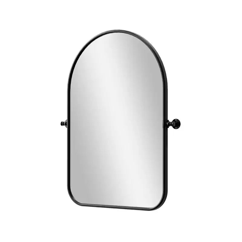 Specchio da bagno 32 Black Iron Arch Tilting con cornice in ferro