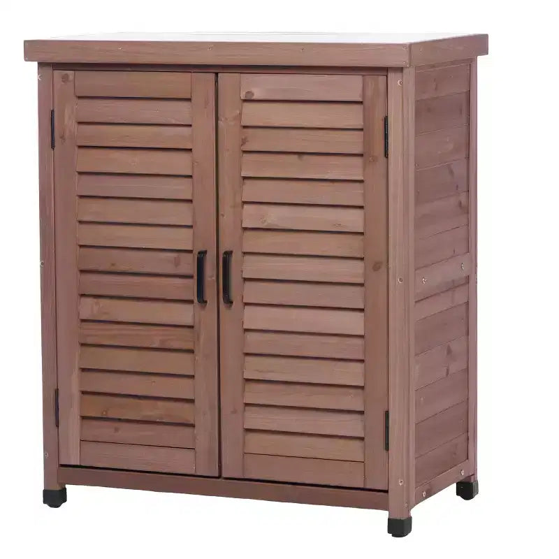 Mobile Contenitore con Banco da Lavoro, Credenza da Cucina con 2 Ante e 2 Ripiani, Mobile Basso per Soggiorno, Sala da Pranzo, Cucina