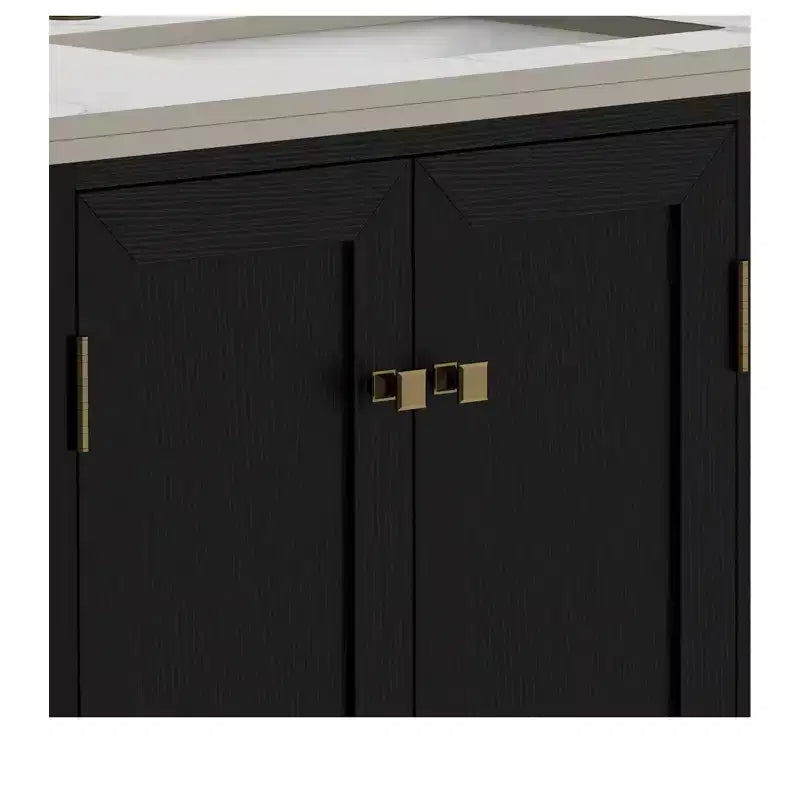 Mobile bagno da 90 cm con lavabo in ceramica e 2 ante 3 cassetti 2 ante