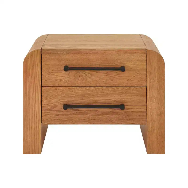 Comodino moderno Arleston da 28,50 pollici con 2 cassetti
