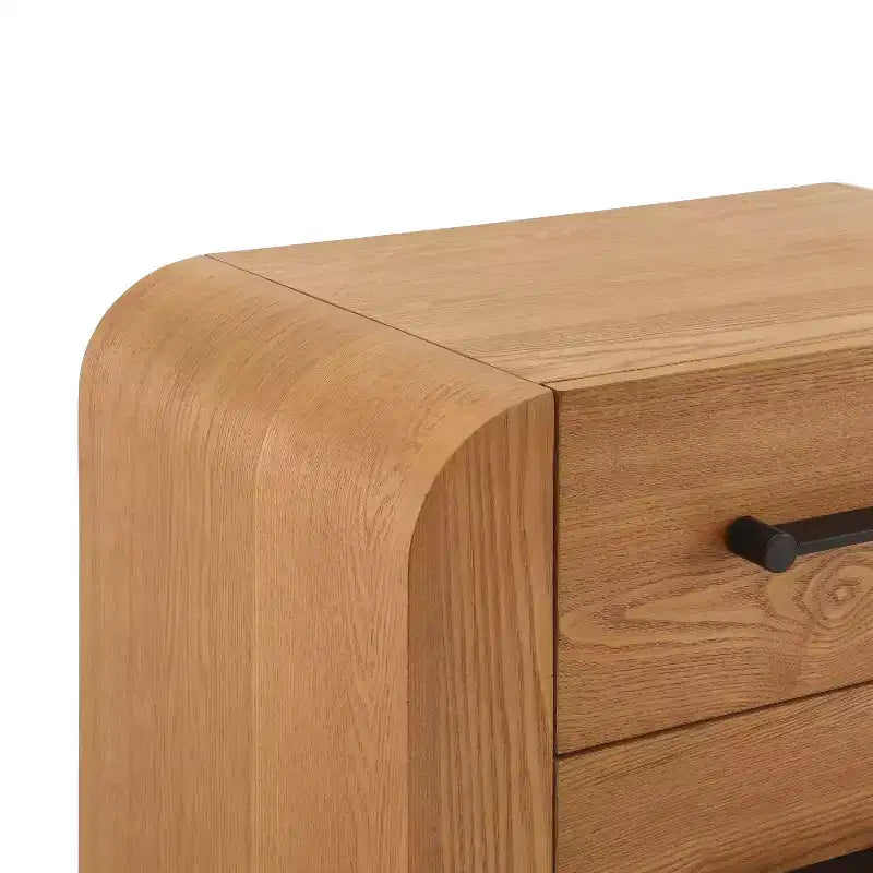 Comodino moderno Arleston da 28,50 pollici con 2 cassetti