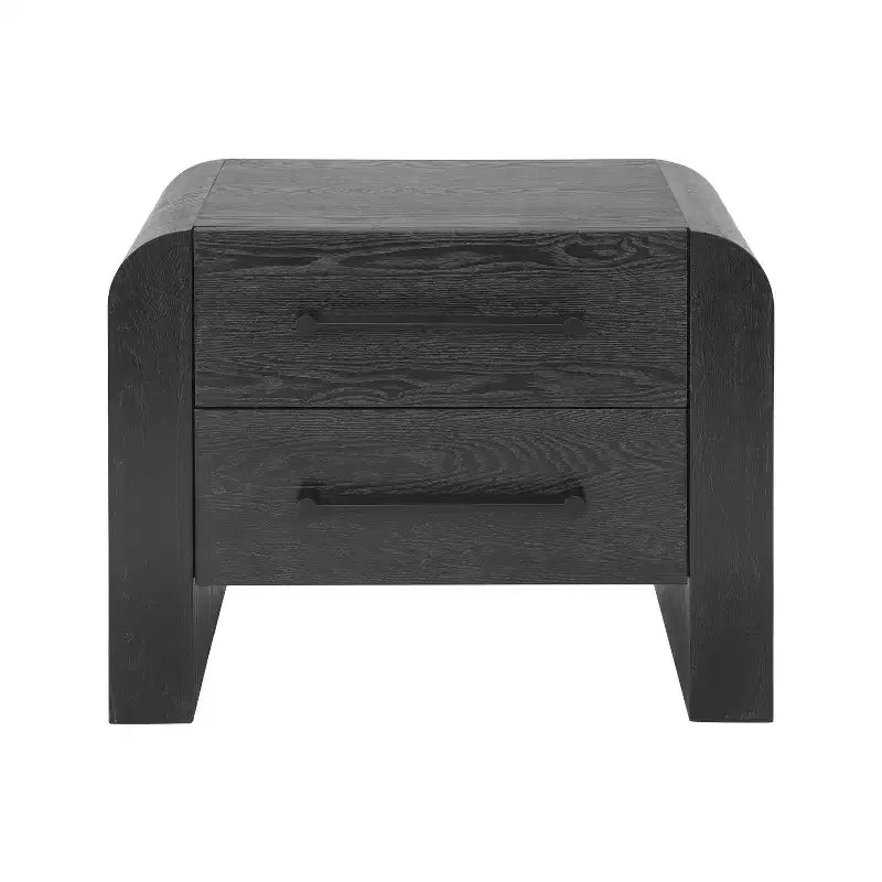 Comodino moderno Arleston da 28,50 pollici con 2 cassetti