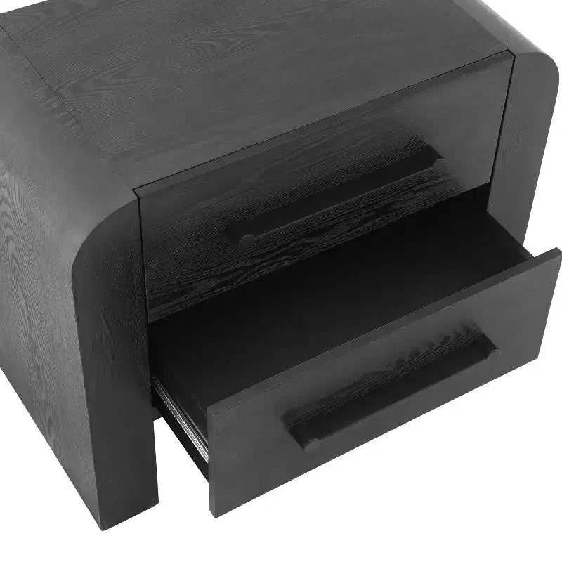 Comodino moderno Arleston da 28,50 pollici con 2 cassetti