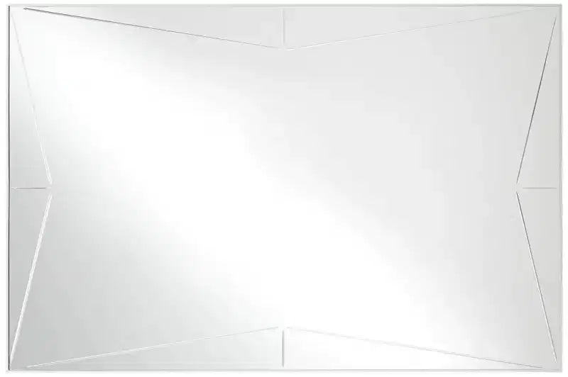 Specchio da parete decorativo rettangolare Relevei per vanità, cornice moderna in legno e metallo argentato, larghezza 26, per bagno, camera da letto, casa